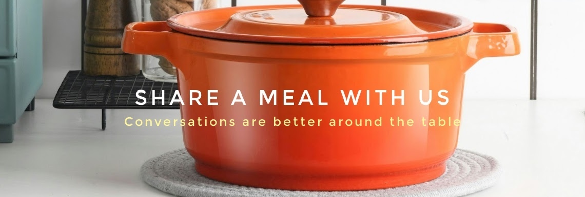 Share a meal with us