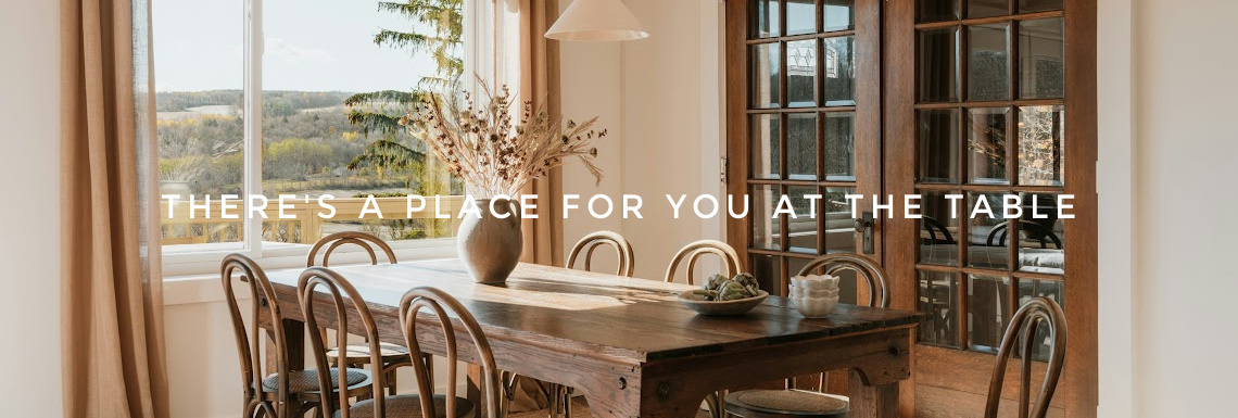 There's a place for you at the table